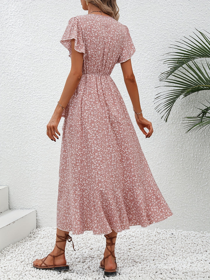 Emilia™ | Floral Midi Dress