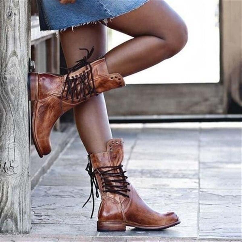 Maureen | Lace-Up Boots