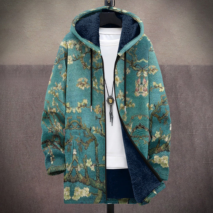 Ocean™ | Art-Inspired Hooded Coat