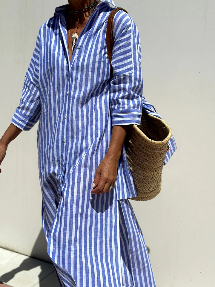 Elia™ | Striped Shirtdress