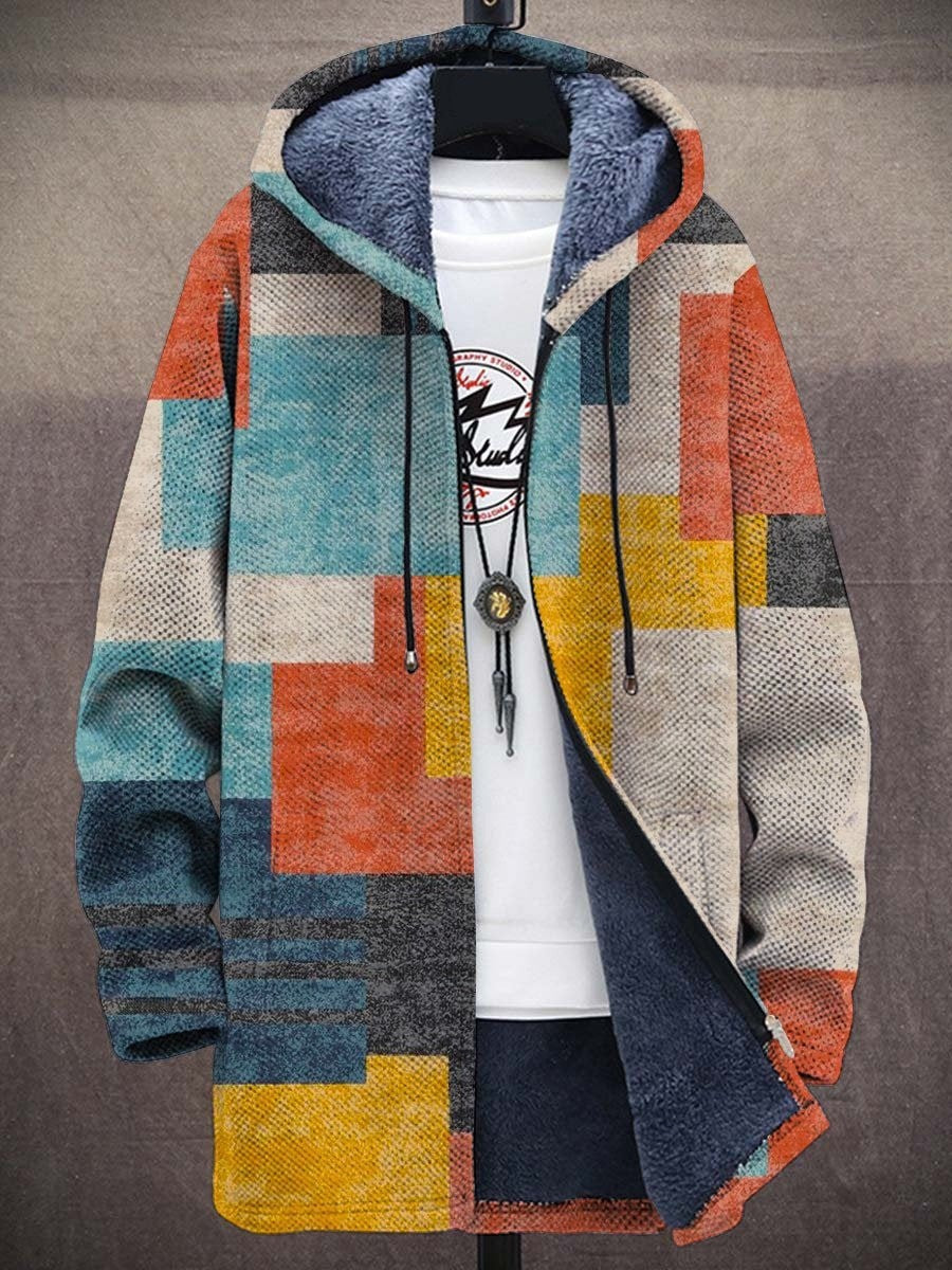 Sierra™ | Art-Inspired Hooded Coat