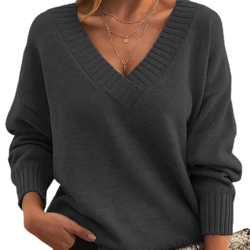 Isabella™ | Lightweight V-Neck Sweater