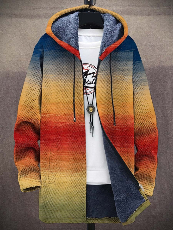 Sierra™ | Art-Inspired Hooded Coat