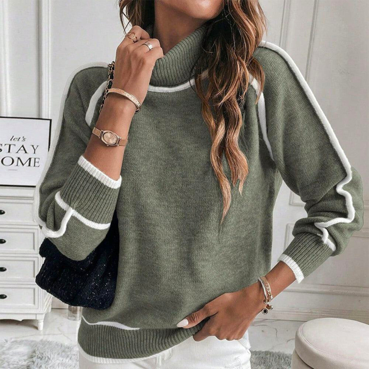 KELLY | Stylish Turtleneck Sweater