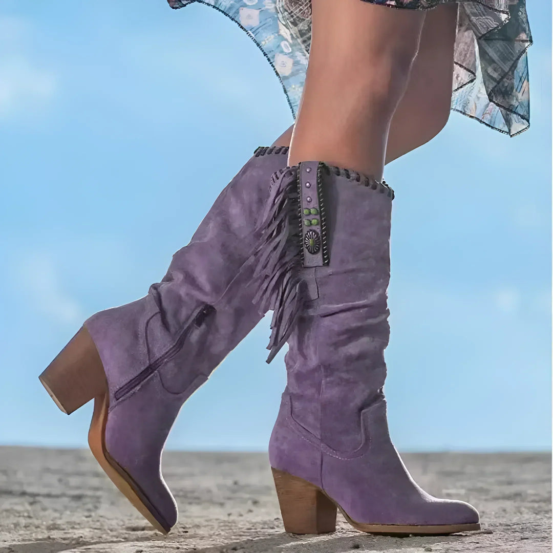 Lilian™ | Stylish Cowboy Boots