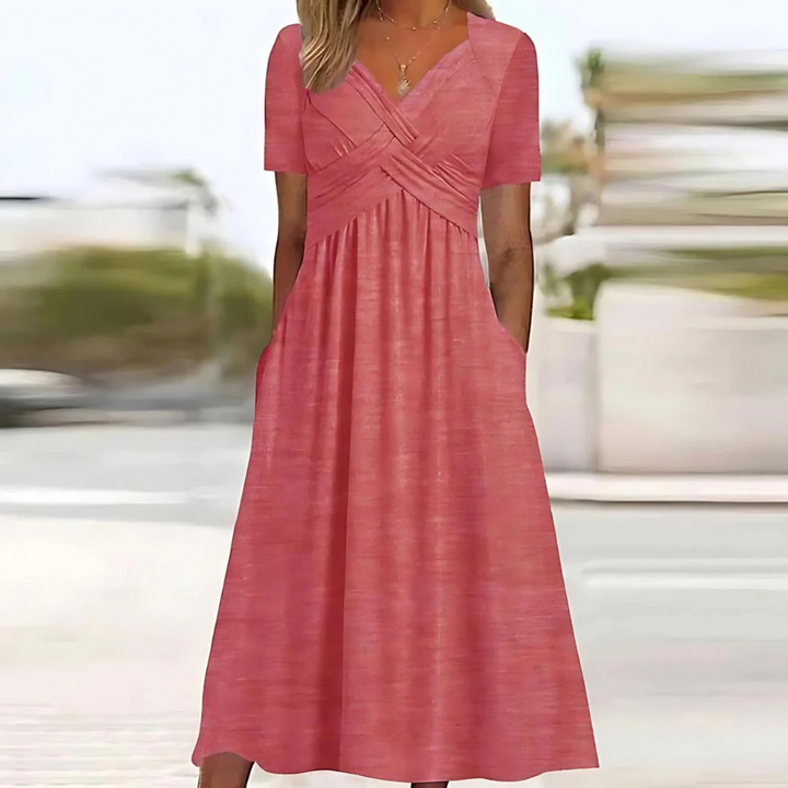 Ingrid™ | Elegant Dress with Tummy Coverage