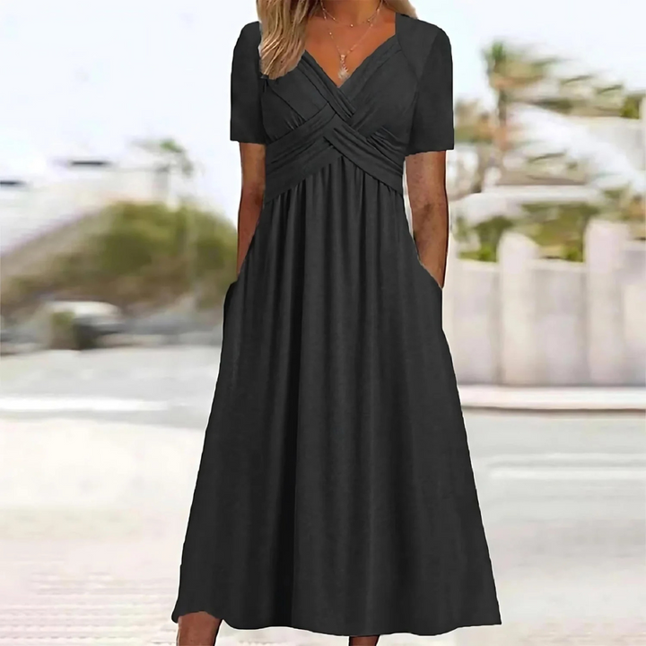 Ingrid™ | Elegant Dress with Tummy Coverage