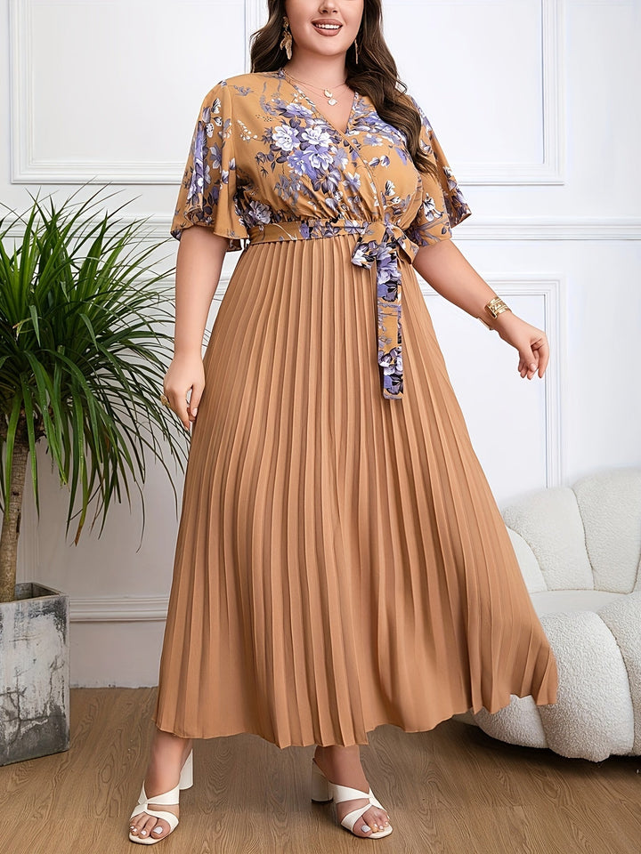 Alice | Plus size belted dress