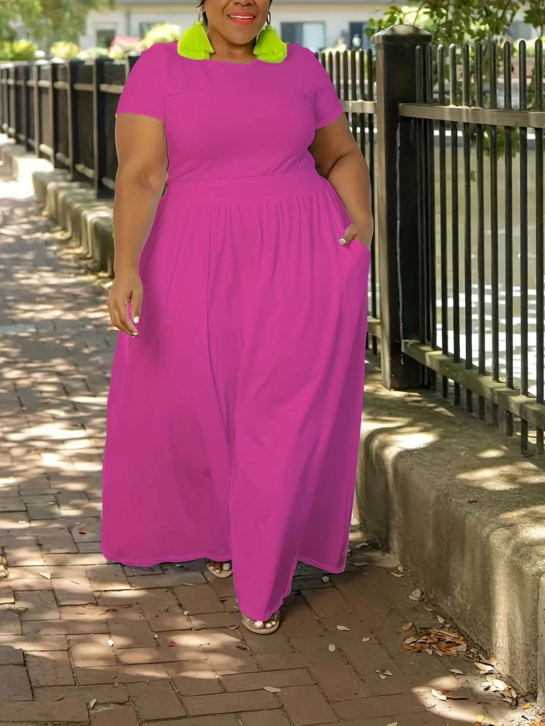 Karin | Plus size basic dress