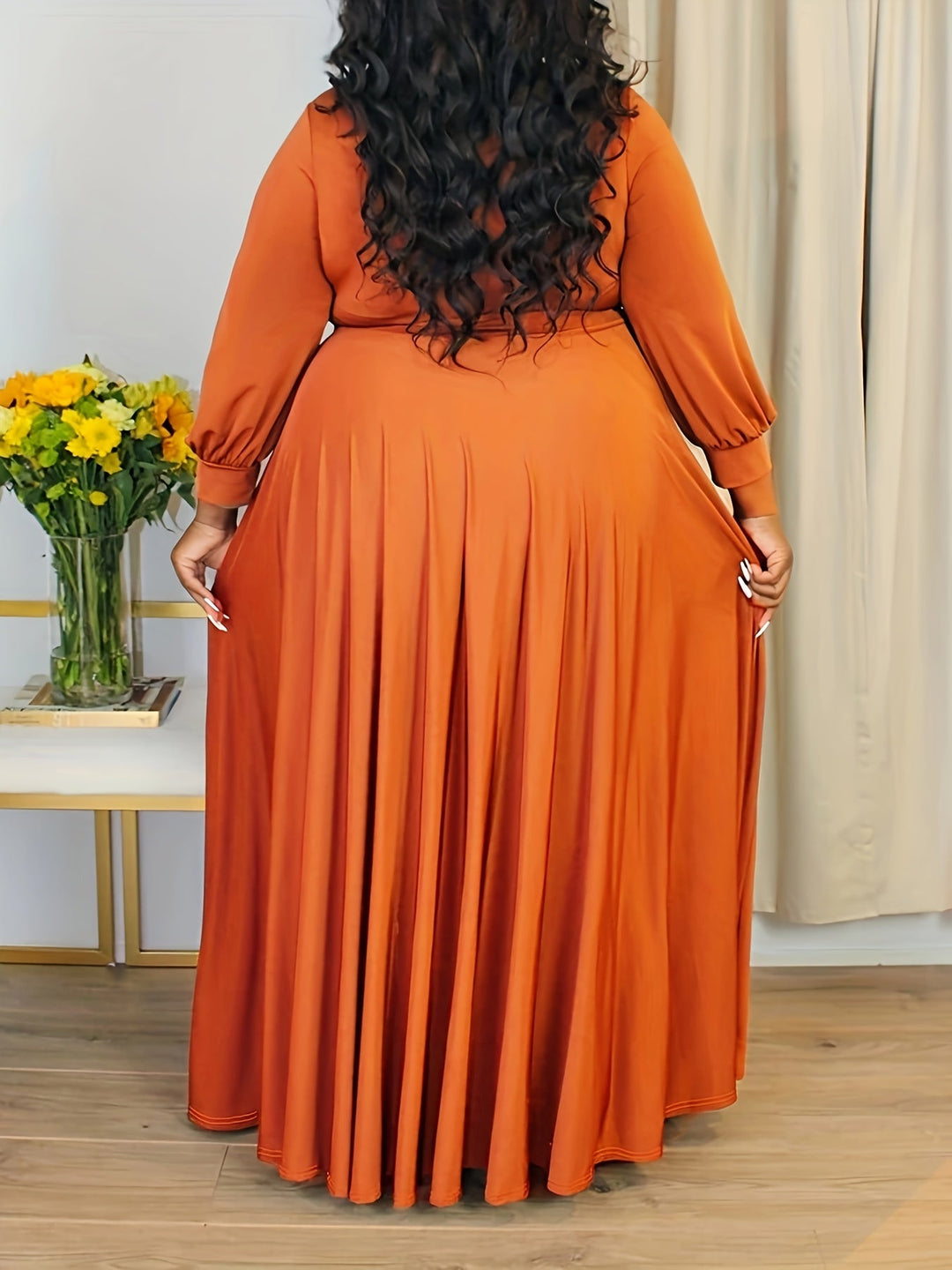 Sharon | Plus size elegant dress