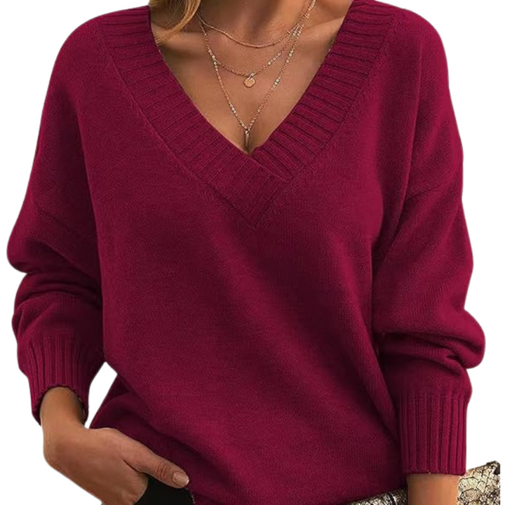 Isabella™ | Lightweight V-Neck Sweater