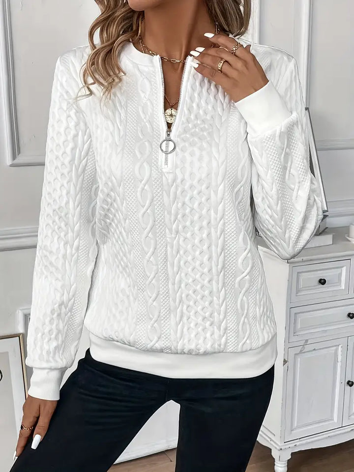 Ingeborg™ | Cozy Zipper Sweater