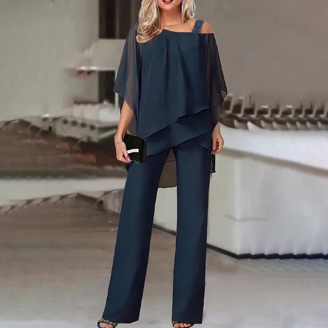 Jutta™ | Chic Two-Piece Off-Shoulder Set