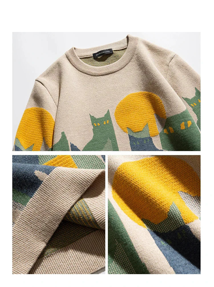 Sem™ | Unisex Cat Sweater