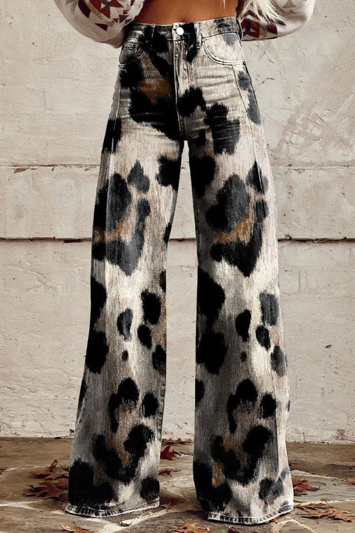 Rivaro™ | Boho Vintage Wide-Leg Pants