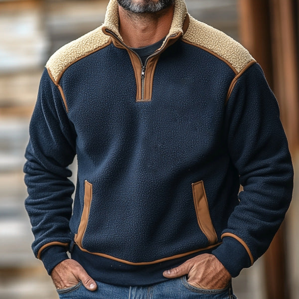 Peter™ | Quarter-Zip Sherpa Sweater