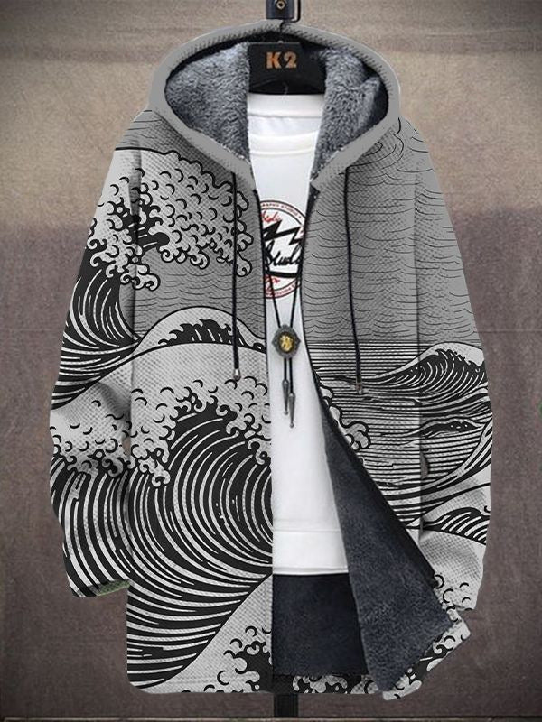 Brisa™ | Art-Inspired Hooded Coat