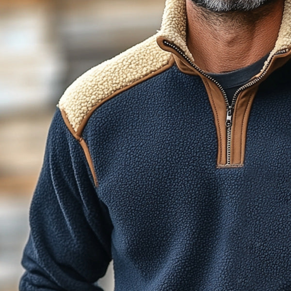 Peter™ | Quarter-Zip Sherpa Sweater