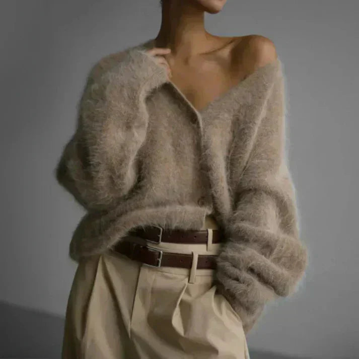 Irma™ | Fuzzy Cardigan