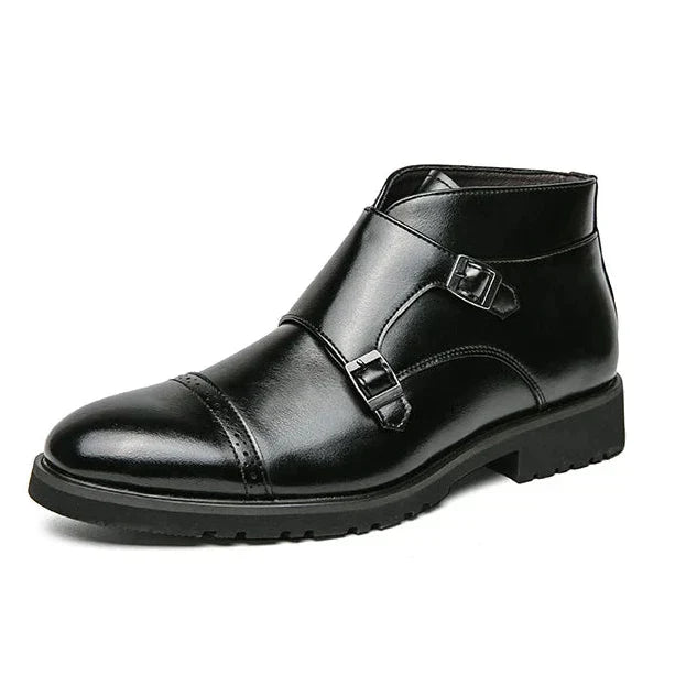 Darell | Double-monk Strap Boots