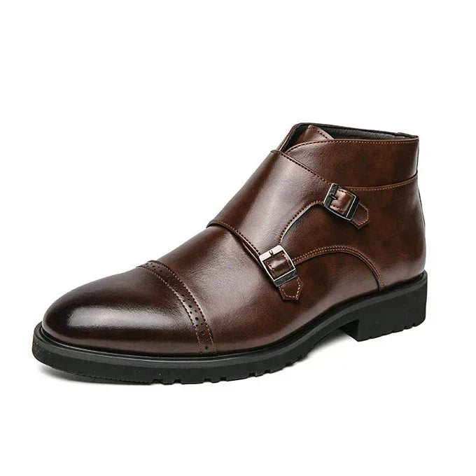 Darell | Double-monk Strap Boots