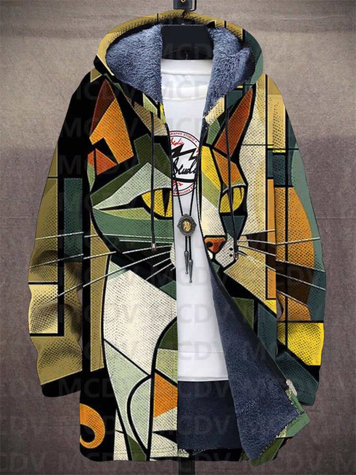 Joya™ | Art-Inspired Hooded Coat