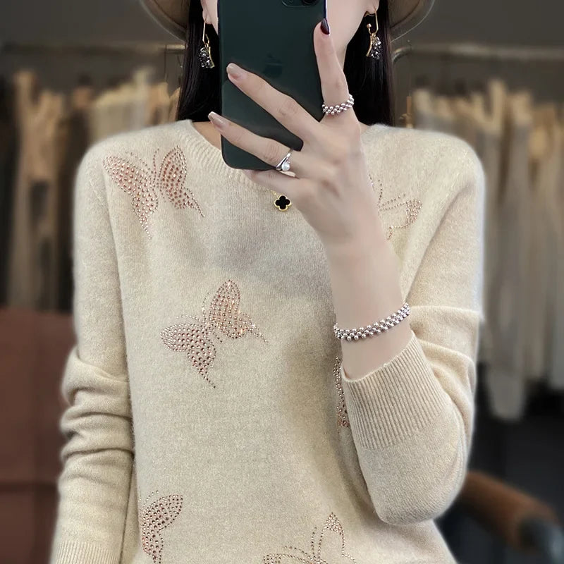 Alina | Butterfly Sweater