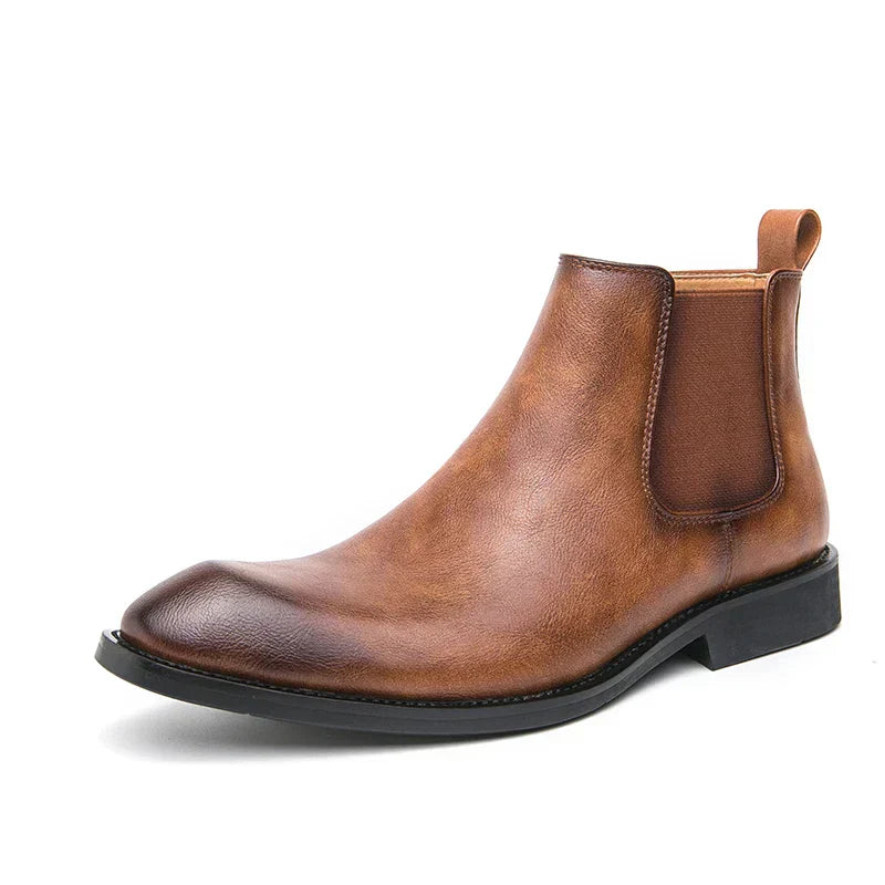 Cooper | Zipped Chelsea Boots