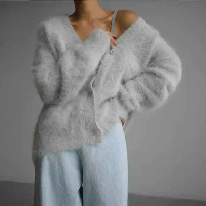 Irma™ | Fuzzy Cardigan