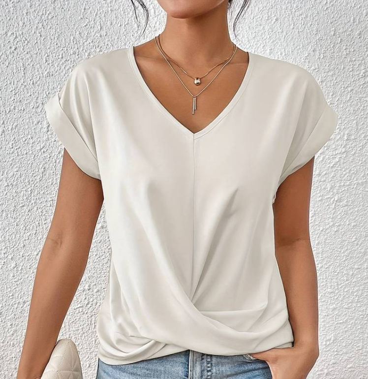 Cynthia™ | Comfy v-neck Top