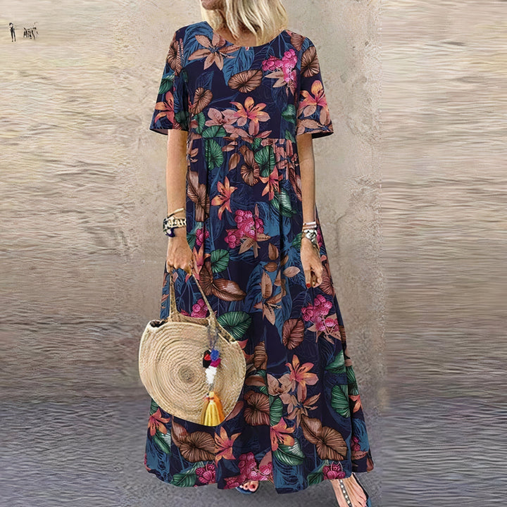 Lotte ™ | Vibrant Floral Maxi Dress