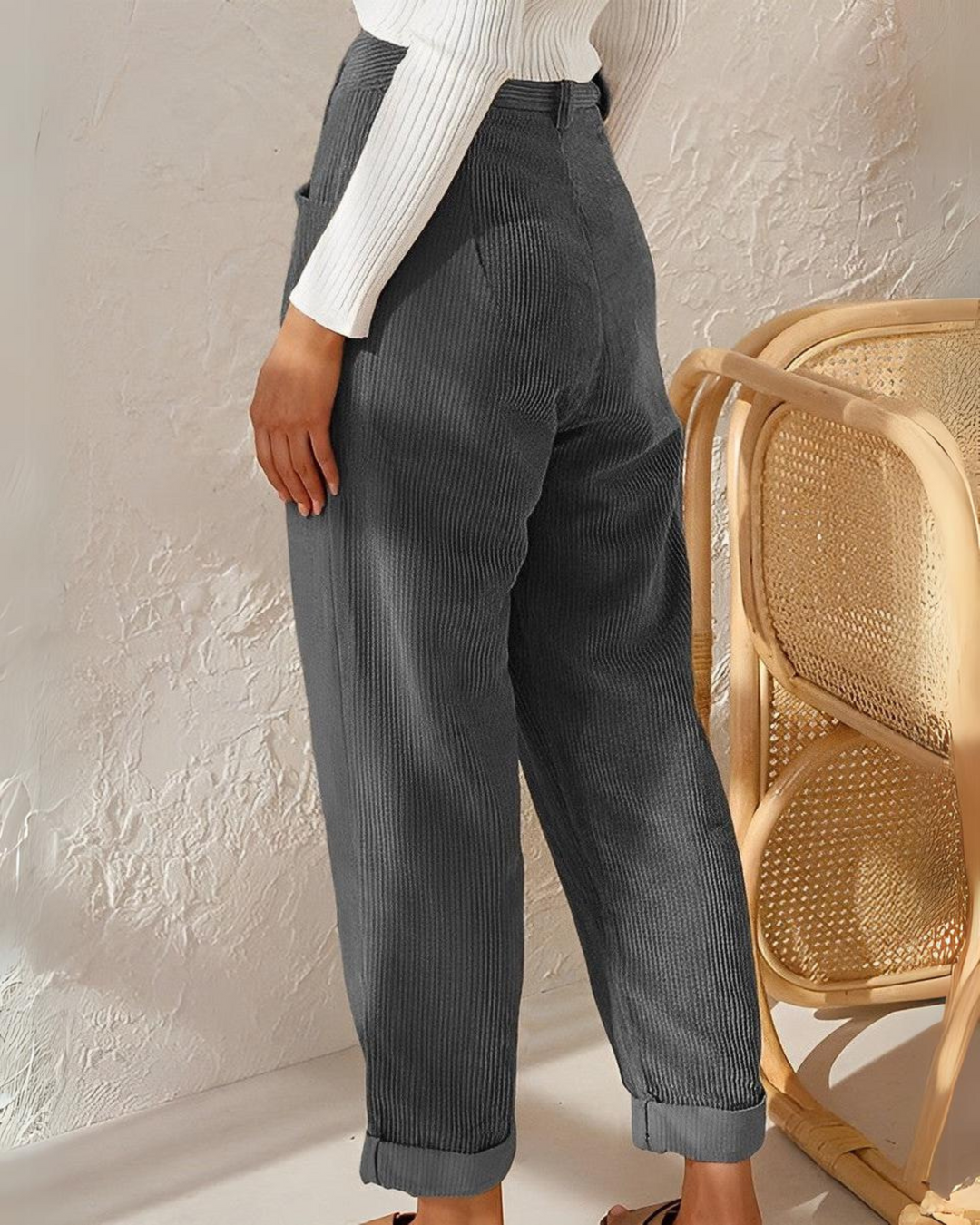 Rianna™ | Stylish Corduroy Trousers