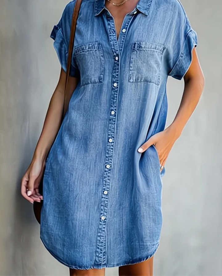 ELENORE - Denim Dress