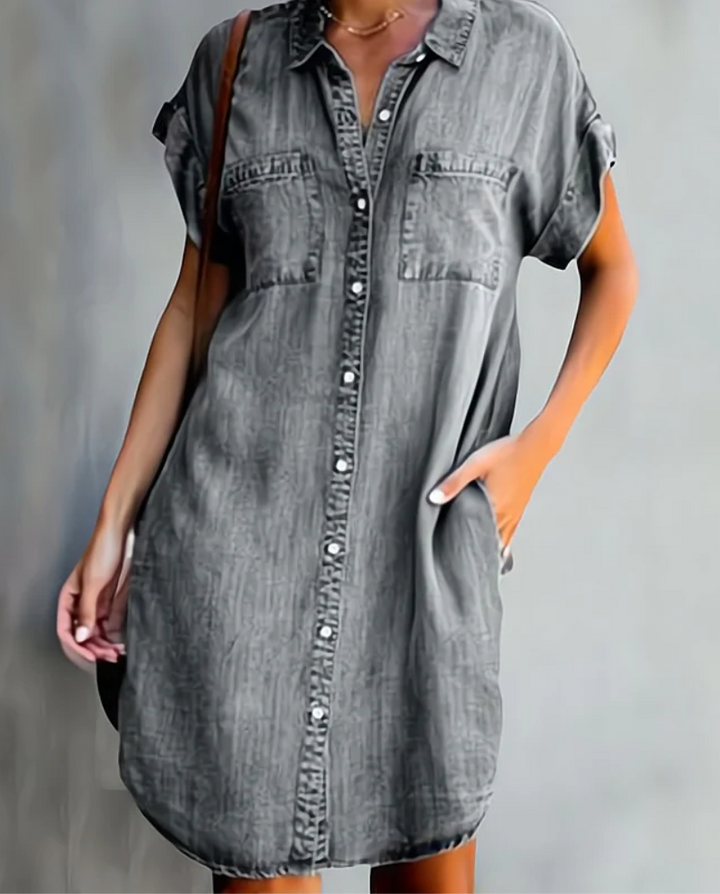 ELENORE - Denim Dress