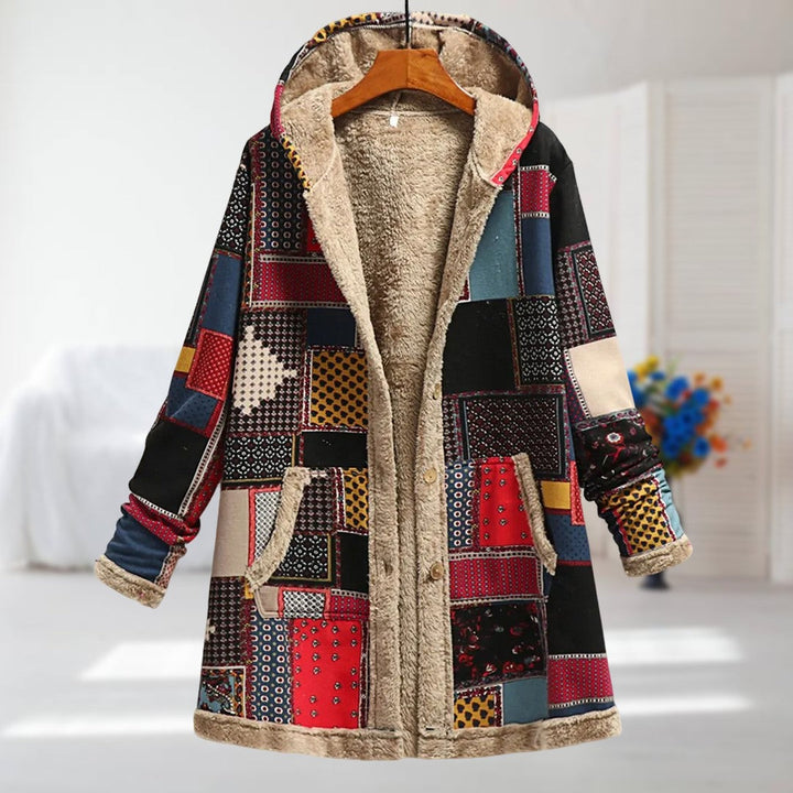 Florence™ | Floral Print Autumn Coat