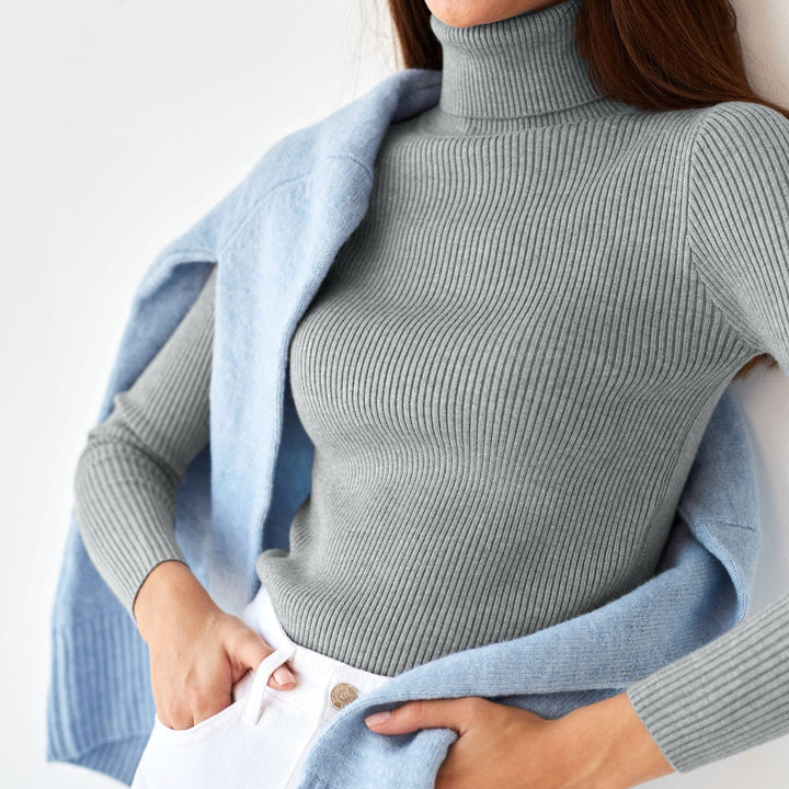 Karen™ | Ribbed Turtleneck Sweater