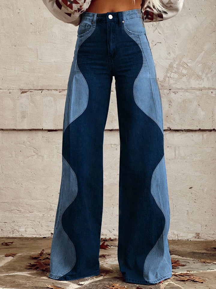 Rivaro™ | Boho Vintage Wide-Leg Pants