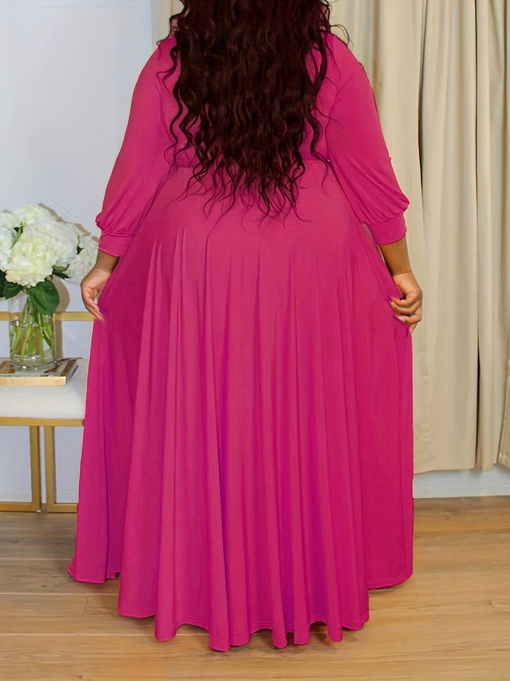 Sharon | Plus size elegant dress