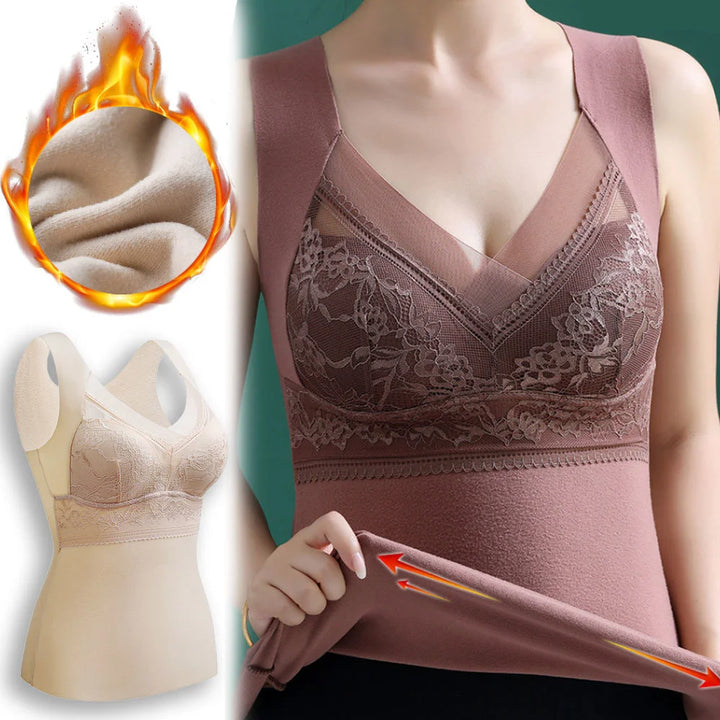 JADE™ | Warming Shapewear Tank with Built-In Bra