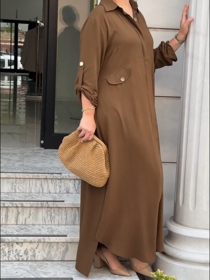 Kyra™ | Casual Long Dress with Pants Set