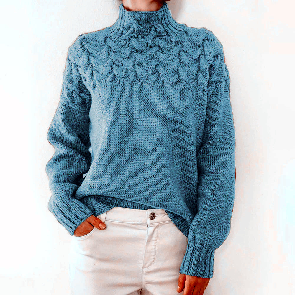 AMBER | Knitted Turtleneck Jumper