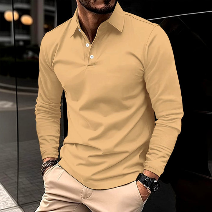 Kayce™ | Casual Long-Sleeve Polo