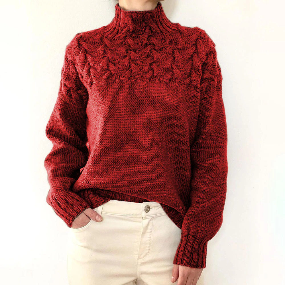 AMBER | Knitted Turtleneck Jumper