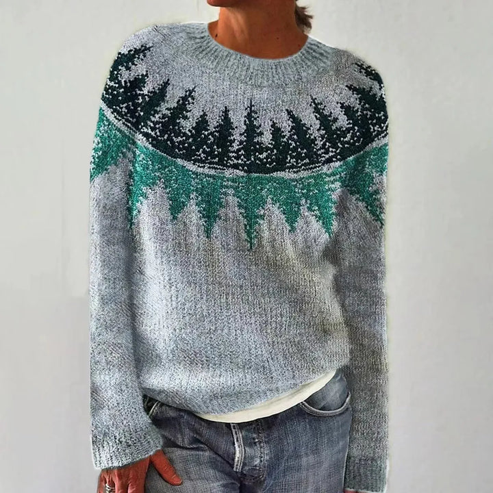 SILVIA | Retro Autumn Sweater