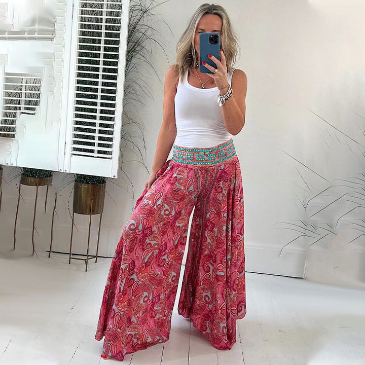 Anna™ | Boho Chic Wide-Leg Pants