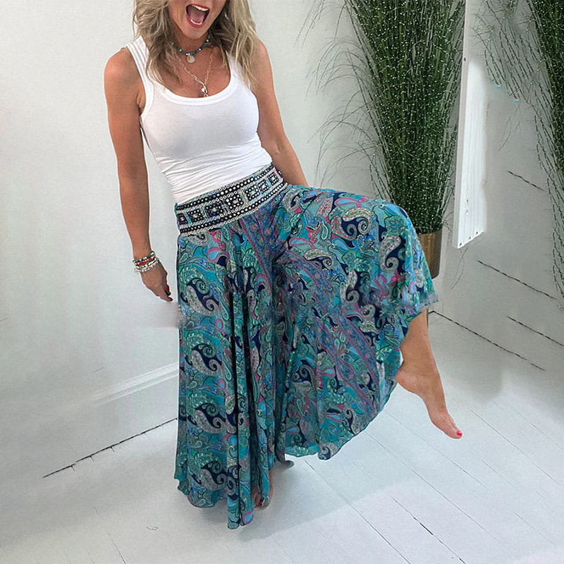 Anna™ | Boho Chic Wide-Leg Pants