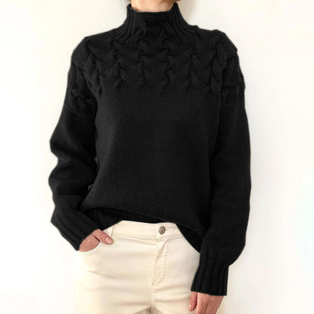 AMBER | Knitted Turtleneck Jumper